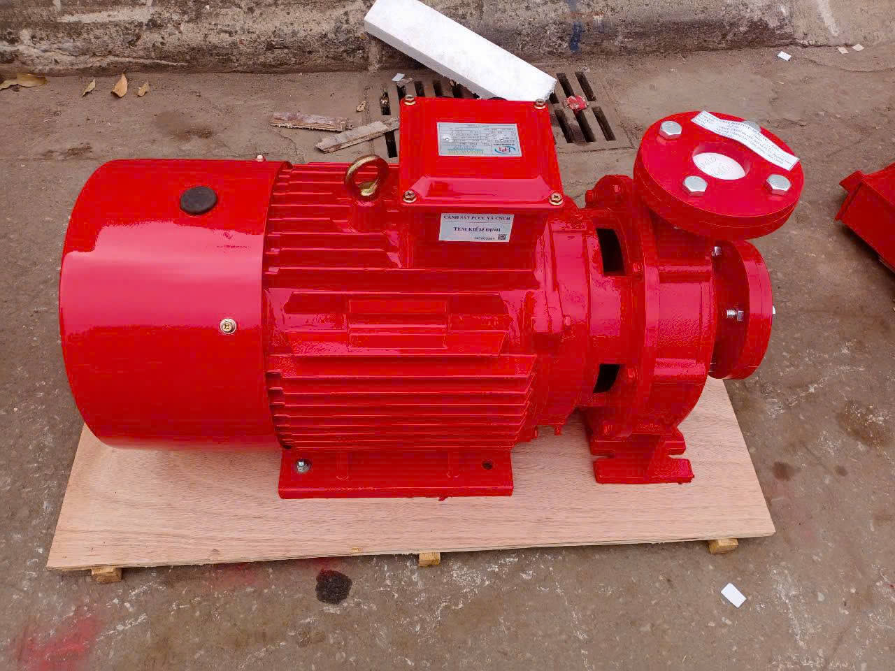 Máy Bơm PCCC Đầu Liền 20HP HIMAWARI – VN